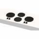 Pitt Cooking 4-Pitts Induction Hob Black Finish