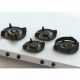 Pitt Cooking 4-Pitts Gas Hob Professional Brass