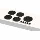 Pitt Cooking 5-Pitts Induction Hob Black Finish