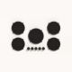 Pitt Cooking 5-Pitts Induction Hob Black Finish