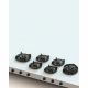 PITT Cooking Foessa 6-Pitt Gas Hob Professional Brass