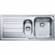Franke LLX 651 Logica Line Top Mounted 1.5 Bowl 1 Drain Sink