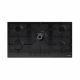 CM Piago Matte Black Enamelled Metal Gas Hob