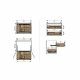 Elite - Soft Close 4 Side Dish Pull Out - Venus Series