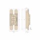 Ceam - 1432 Model 3D Adjustable Concealed Hinges