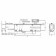 Ultimate - Surface Mounted Overhead Rack & Pinion FR Door Closer Silver Finish