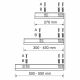 Blum - Tandem Blumotion Single Extension Runner + Locking Device - Pair (Left-Right)