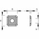 Leuco Profile Turnover Knives HW For Aluminum Composite Materials