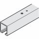Hawa - Single Top Tracks, Aluminum Plain Anodized Suitable For 250 A Junior System