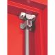 Briton - Surface Vertical Rod Type Cross/Push-Bar Type Panic Exit Device - Silver Color Finish