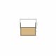 Elite - Concise and Modern Leather Flat Box - Matrix Series